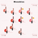 Mooekiss(モーキス)【14色】2in1 エッセンスリップティント・マット・水光効果・リップ・カップにつかない色もち · 防水メイクアップ化粧品 / 8時間うるおい続く / ヒアルロン酸配合 6ML