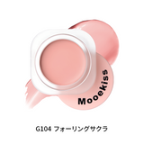 Mooekiss(モーキス)【12色】韓国風ツヤ感 / クリームブラッシュ / マットで鮮やかな色づけ / 防水・防汗 / 12時間持続 / 滑らかで肌に栄養を与える ソフトマット仕上げ チーク 5g